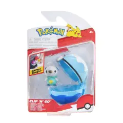 Pokemon Clip N Go: Oshawott Con Dive Ball - action figures ed accessori
