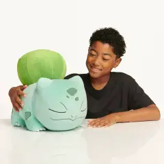 Pokemon Peluche 45 Cm: Sleeping Bulbasaur - peluches 0/36 mesi