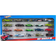 Hot Wheels Confezione da 20 Macchinine in Scala 1:64 - modellini
