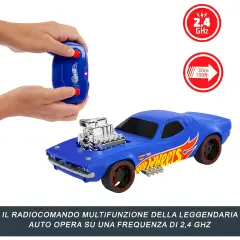Hot Wheels Rodger Dodger RC 1:16 - Auto Telecomandata USB 11 km/h - radiocomandi