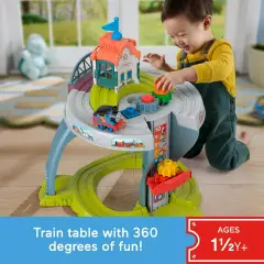 Thomas & Friends Il Mio Primo Tavolo del Treno - Playset Interattivo Fisher-Price - Primi giochi