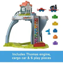 Thomas & Friends Il Mio Primo Tavolo del Treno - Playset Interattivo Fisher-Price - Primi giochi