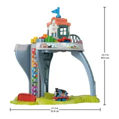 Thomas & Friends Il Mio Primo Tavolo del Treno - Playset Interattivo Fisher-Price - Primi giochi