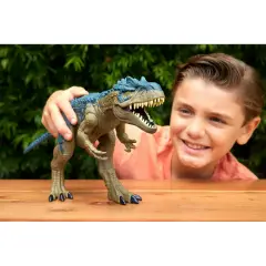 Jurassic World Allosauro Furia Selvaggia con Aculei e Attacco - action figures ed accessori