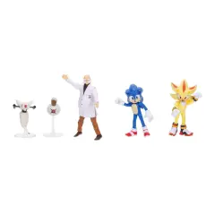 Sonic 3 Movie Personaggi Articolati 6 Cm Multipack - action figures ed accessori