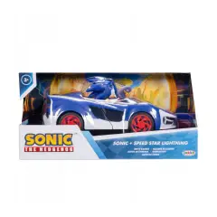 Sonic Auto A Retrocarica Con Personaggio Sonic - action figures ed accessori