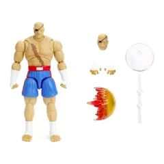 Street Fighter II Sagat Personaggio 19 Cm - action figures ed accessori