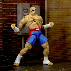 Street Fighter II Sagat Personaggio 19 Cm - action figures ed accessori