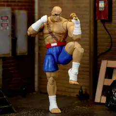 Street Fighter II Sagat Personaggio 19 Cm - action figures ed accessori