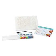 Giotto Artlab Paint By Number Flowers - Set Creativo Per Dipingere - creatività