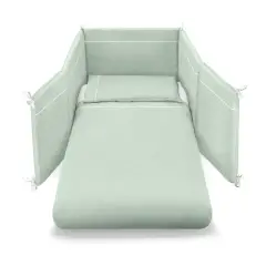 Lettino Evolutivo Win Pali Bianco 6in1 con Tessile Menta - collezioni