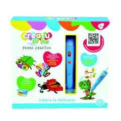 Creatù - Penna 3D Creativa Con Accessori - creatività