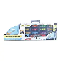 Silver Wheel Valigetta Camion 60 Cm E 6 Auto Incluse - modellini