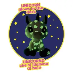 Baby Unicorn Cuccioli Unicorno Glow In The Dark 40 Cm - modellini