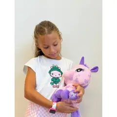 Baby Unicorn Cuccioli Unicorno Glow In The Dark 40 Cm - modellini
