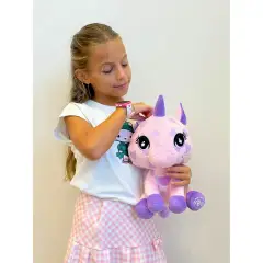 Baby Unicorn Cuccioli Unicorno Glow In The Dark 40 Cm - modellini