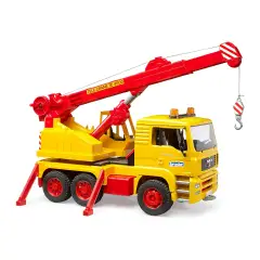 Camion Gru MAN TGA Bruder 01054 Edizione 50 Anni - 1:16 - modellini