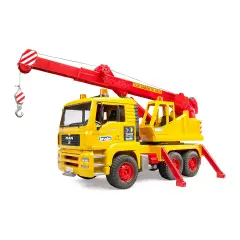 Camion Gru MAN TGA Bruder 01054 Edizione 50 Anni - 1:16 - modellini