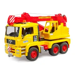 Camion Gru MAN TGA Bruder 01054 Edizione 50 Anni - 1:16 - modellini