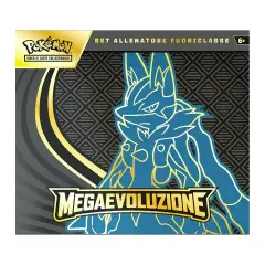 Pokemon M1 Megaevoluzione - Set Allenatore Fuoriclasse Lucario - giochi di società