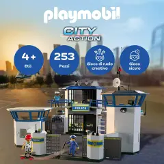 Centrale Di Polziia Playmobil City Action - playmobil