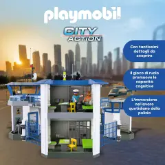 Centrale Di Polziia Playmobil City Action - playmobil