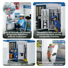 Centrale Di Polziia Playmobil City Action - playmobil