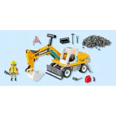 Escavatore Playmobil Action Heroes - playmobil