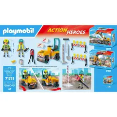 Cantiere Stradale Playmobil Action Heroes - playmobil