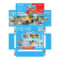 Cantiere Stradale Playmobil Action Heroes - playmobil