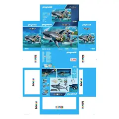 Pirata E Squalo Gigante Playmobil Pirates - playmobil