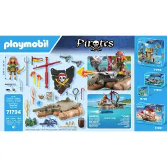 Zattera Dei Pirati Playmobil Pirates - playmobil