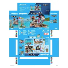 Zattera Dei Pirati Playmobil Pirates - playmobil