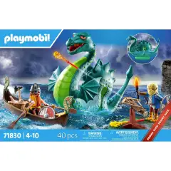 Vichinghi Con Mostro Marino Playmobil - playmobil