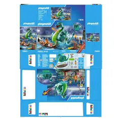 Vichinghi Con Mostro Marino Playmobil - playmobil