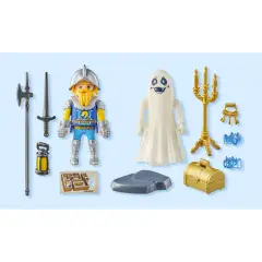 Fantasma Luminoso E Cavaliere Starter Pack Playmobil Novelmore - playmobil