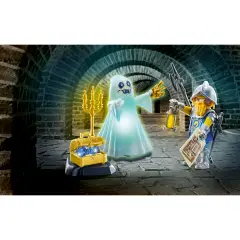 Fantasma Luminoso E Cavaliere Starter Pack Playmobil Novelmore - playmobil