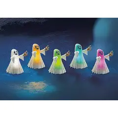 Fantasma Luminoso E Cavaliere Starter Pack Playmobil Novelmore - playmobil