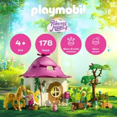 Casetta Delle Fate Con Unicorno Dorato Playmobil Magic Unicorns - playmobil