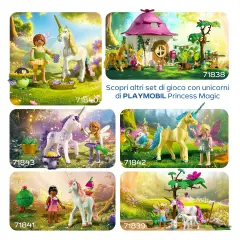 Casetta Delle Fate Con Unicorno Dorato Playmobil Magic Unicorns - playmobil