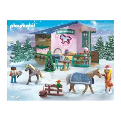 Calendario Dell'Avvento: Natale In Pasticceria Playmobil Horses Of Waterfall - playmobil