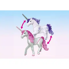 Famiglia Di Unicorni Con Fata Playmobil Magic Unicorns - playmobil