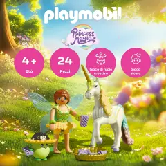 Unicorno Arcobaleno Con Fata Playmobil Magic Unicorns - playmobil