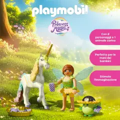 Unicorno Arcobaleno Con Fata Playmobil Magic Unicorns - playmobil