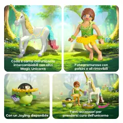 Unicorno Arcobaleno Con Fata Playmobil Magic Unicorns - playmobil