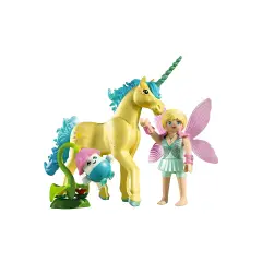 Unicorno Sole Con Fata Playmobil Magic Unicorns - playmobil