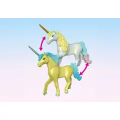 Unicorno Sole Con Fata Playmobil Magic Unicorns - playmobil