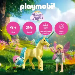 Unicorno Sole Con Fata Playmobil Magic Unicorns - playmobil