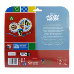 Set Stoviglie Bambini Topolino Disney 5 Pezzi – Riutilizzabile e Sicuro - regalo e gadget valigeria