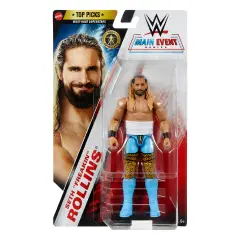 WWE Seth Rollins Action Figure JCV65 Mattel 18 cm - action figures ed accessori